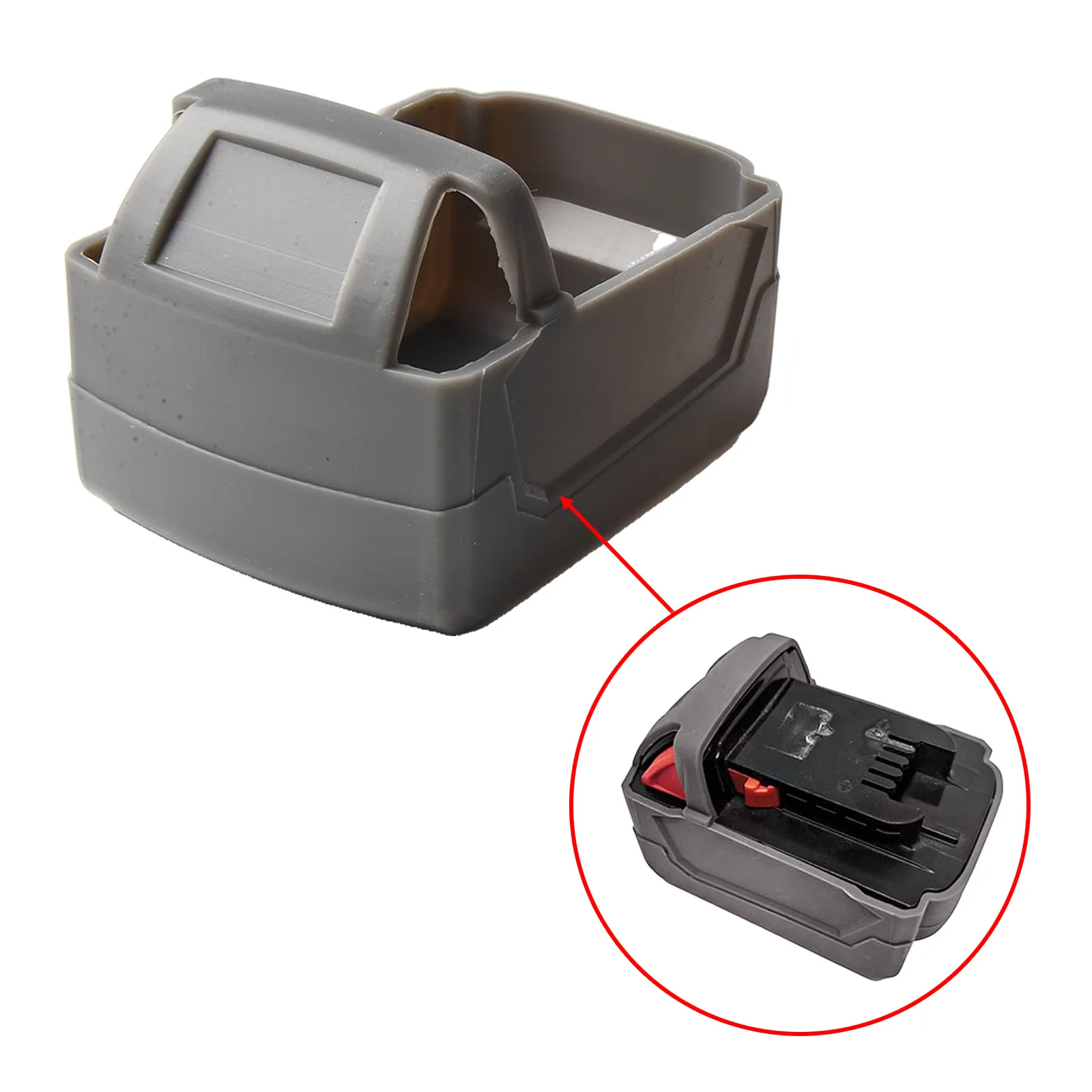 Silicone Protective Cover Service Life Silicone PC Protective Cover Battery Rechargeable Battery Silicone Protect Case