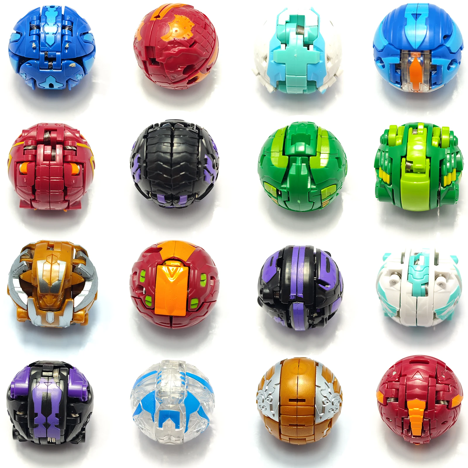 Plataforma de batalha com catapulta e monstros deformáveis bakuganes_voghion.com