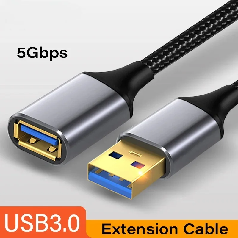 USB 3.0 연장 케이블 5Gbps 고속 데이터 케이블 USB 연장 코드 스마트 TV 노트북 PS3 PS4 Xbox One SSD USB3.0 연장 케이블