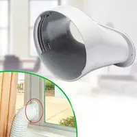 Kit de fenêtre Portable, plaque coulissante, adaptateur réglable, pare-vent, connecteur de Tube de tuyau d'échappement, accessoires de climatiseur, nouveau 2
