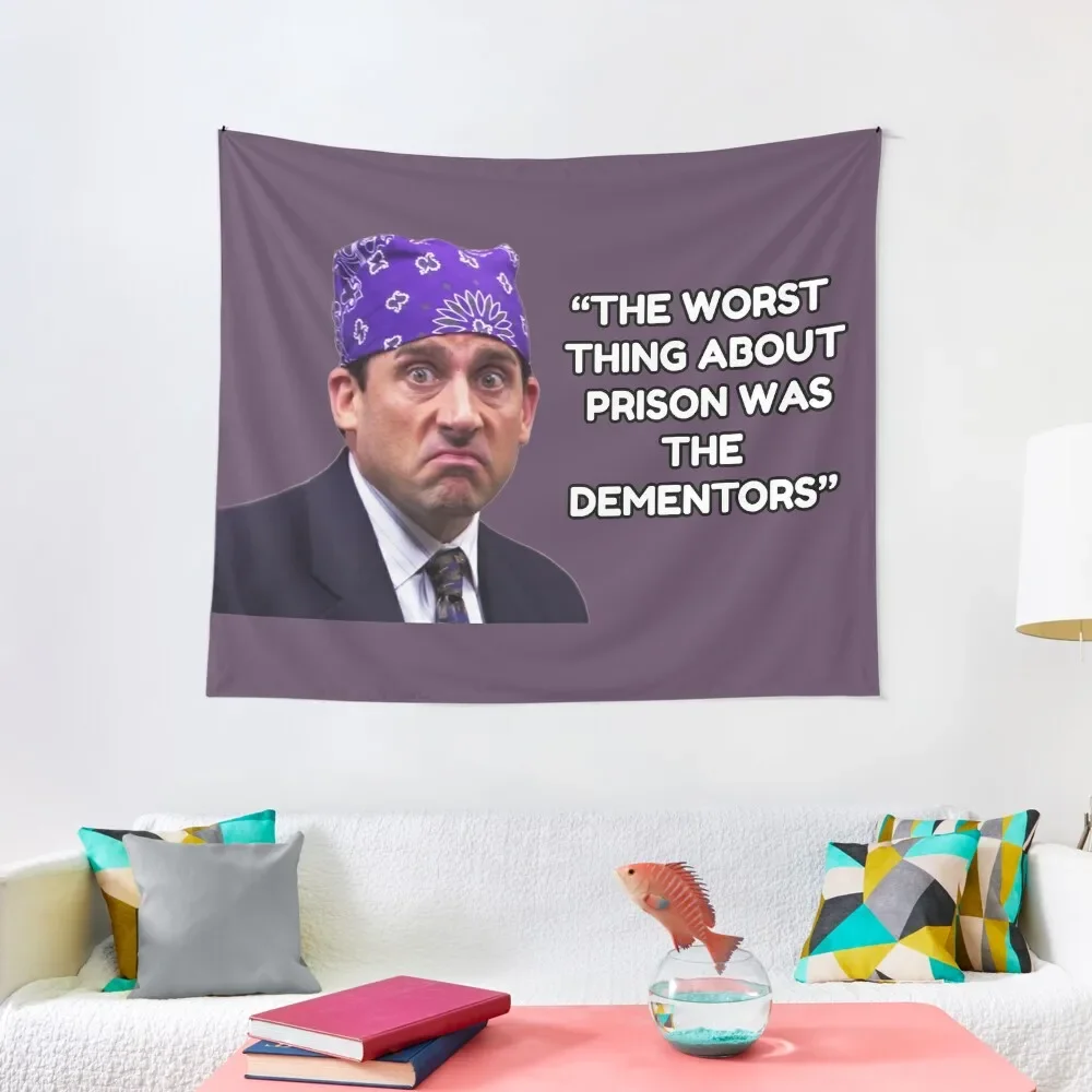 

Prison Mike - Dementors T-Shirt Tapestry Wall Mural Wallpapers Home Decor Aesthetic Room Decorations Tapestry