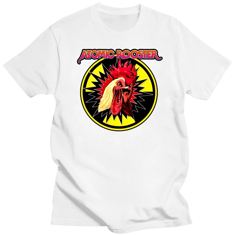 T-Shirt Da Uomo Atomica Rooster Art Per Uomo