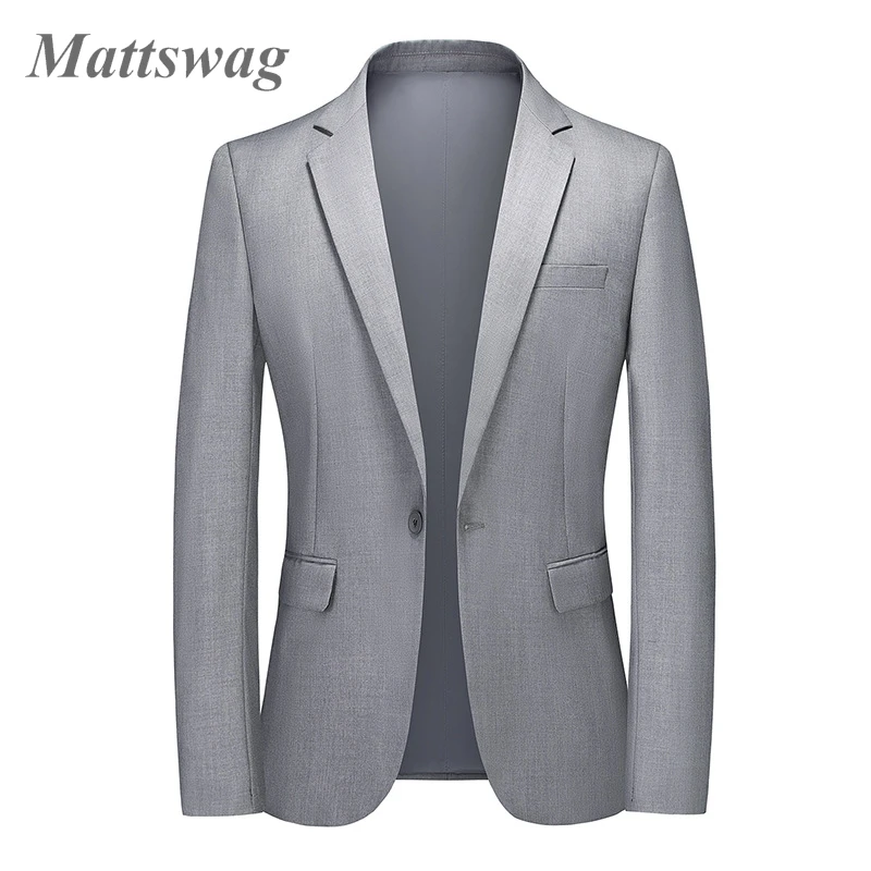 

Formal Luxury One Button Dress Blazers For Men Business Wedding Prom Gentleman Men's Suit Jacket Banquet Dinner Trajes De Hombre