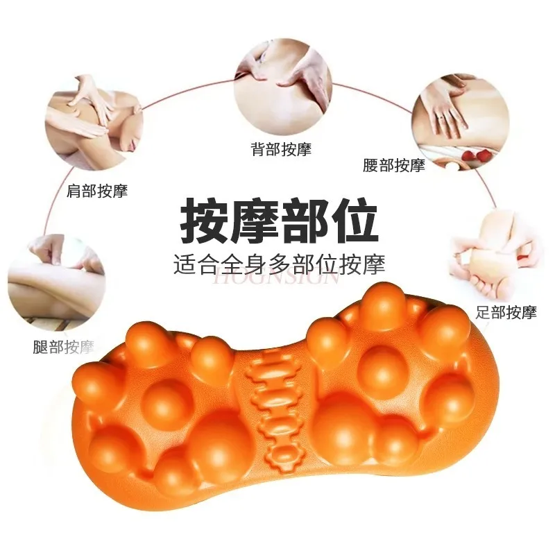 

Lumbar massager neck shoulder back buttocks waist massage pillow lumbar cushion traction device lumbar disc lumbar muscle pain