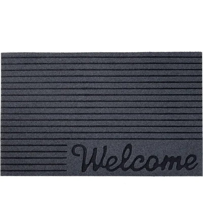 Nicoman Welcome Barrier Doormat Eco-Friendly Scrape and Absorbent Indoor/Outdoor Door Mat 75x45cm