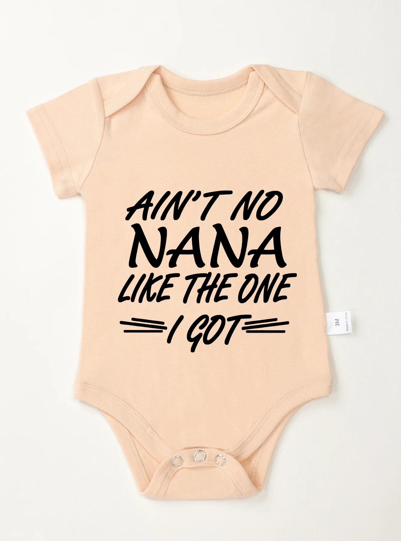 Jumpsuit Newborn Bodysuit Rompers Ain't No Nana Like The One I Got Print Baby Girl Boy Toddler Clothes Infant Short Sleeve 4