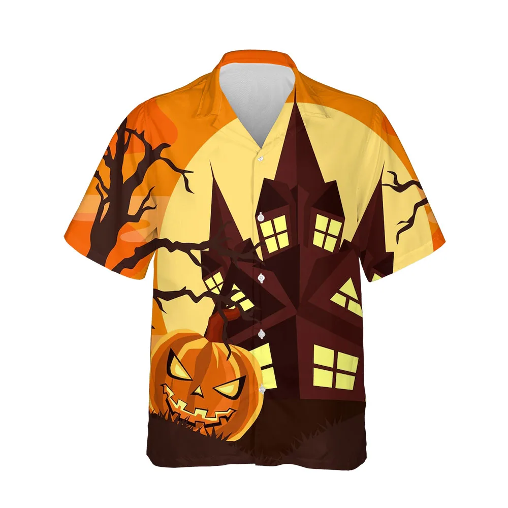 

Jumeast 3D Halloween Festival Clothing Men Shirt Costume Casual Fashion Streetwear Breathable Shirts For Men Oversized Blouses