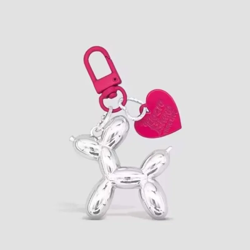 Keychain Keyring 1Pc Fashion Balloon Dog Keychains Pendant Jewelry Trinket Car Key Ring Accessories
