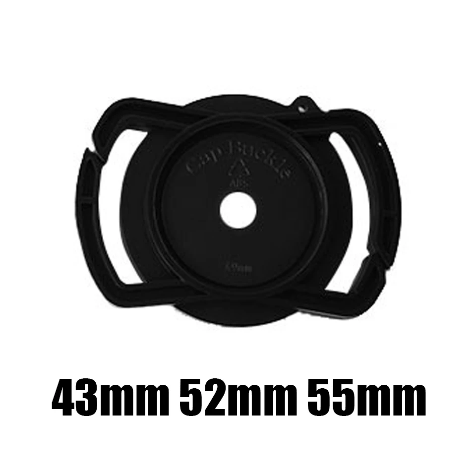 Universal Lens Cap Holder with Anti-Lost Buckle