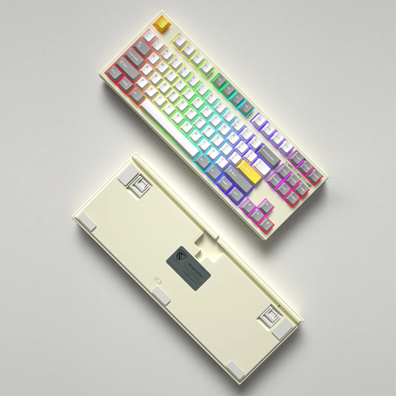 FL·ESPORTS GP87 87-Key Single-Mode Wired Full-Key Hot-Swappable RGB  Lighting Without Punch