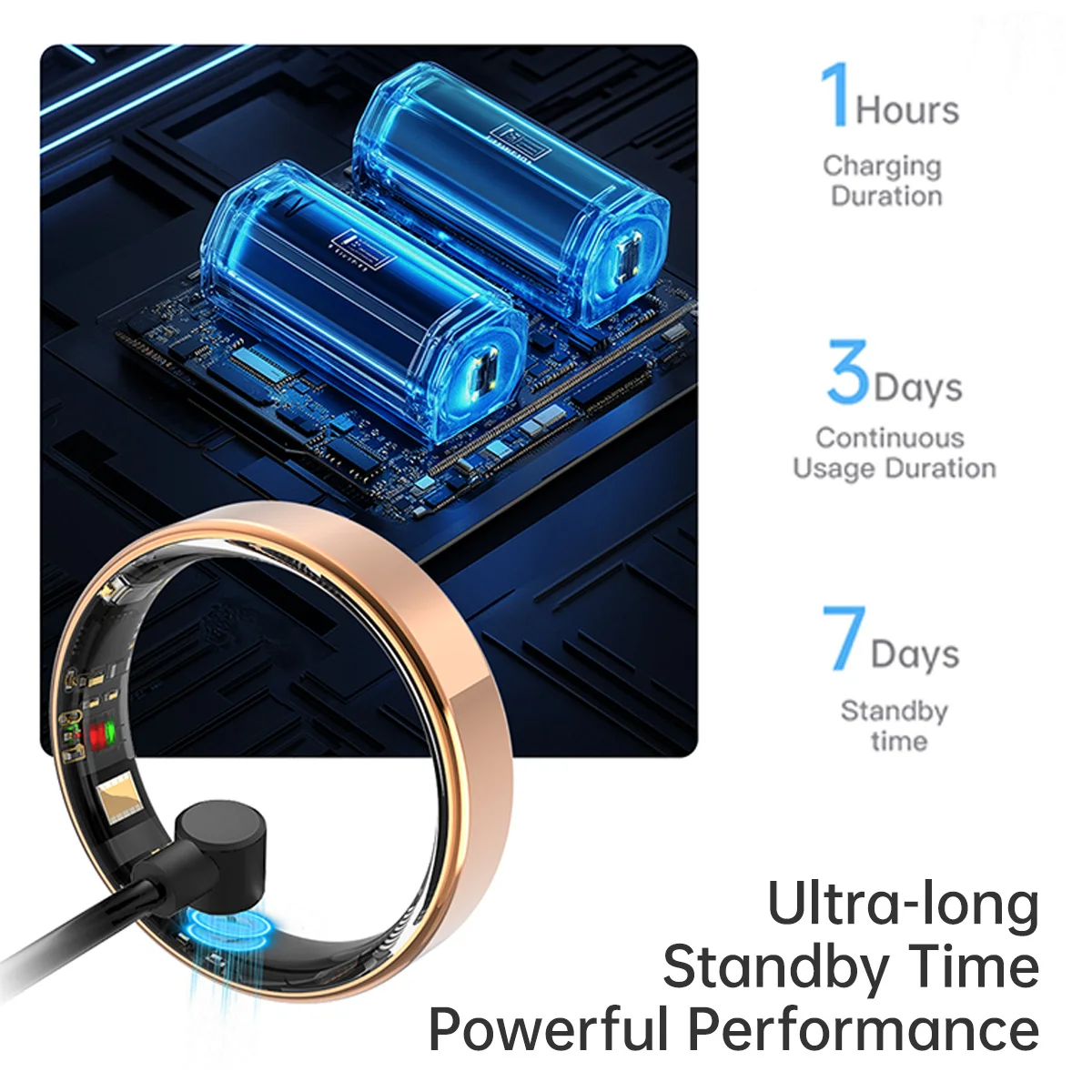 New Smart Ring Bluetooth 2025 Waterproof Lightweight Heart Rate&Blood Oxgyen&Sleep Monitoring Men Women Gifts For Xiaomi - Image 4