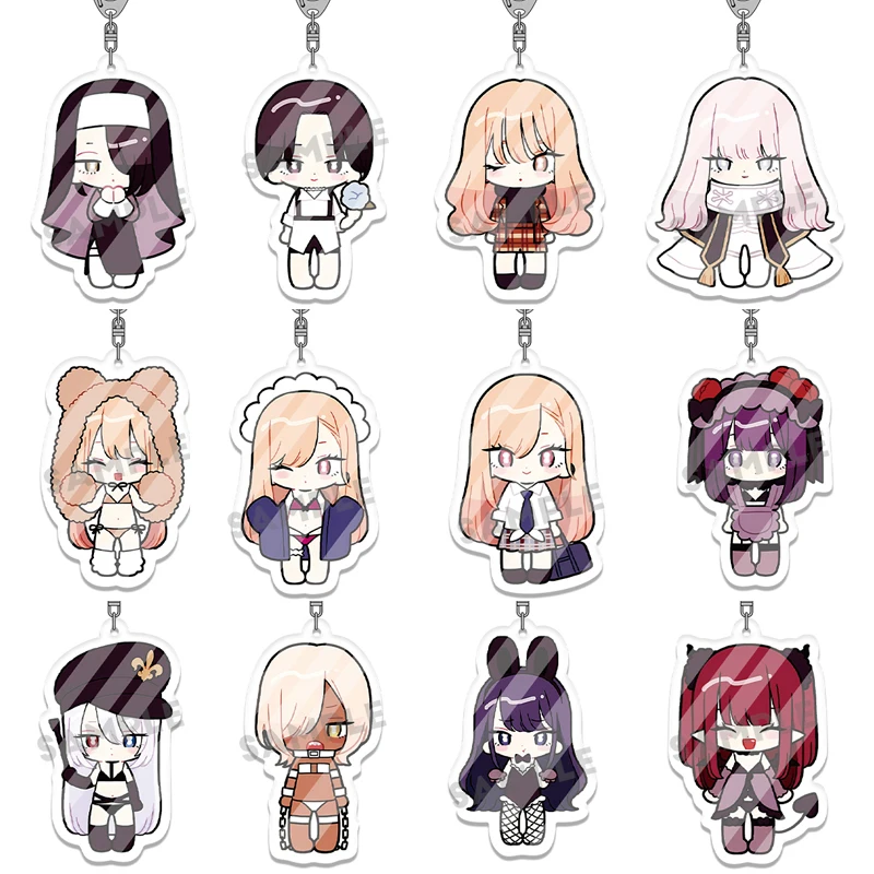Neues Design Anime Girls Marin Kitagawa All Cosplay SD Niedlicher Kawaii Acryl Schlüsselanhänger Schlüsselanhänger Gurt Figur Hängezubehör