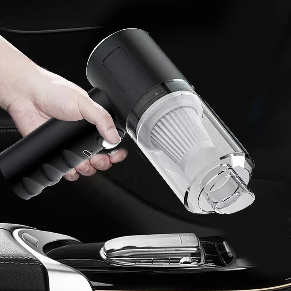 Mini Wireless Car Vacuum Cleaner Super Strong Suction 6000Pa