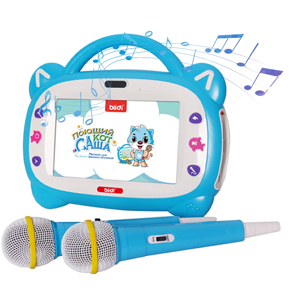 Kids Learning Tablet HD Screen Early Childhood Education Learning Machine Children Music Interactive Tablet for Learn Alphabet 2