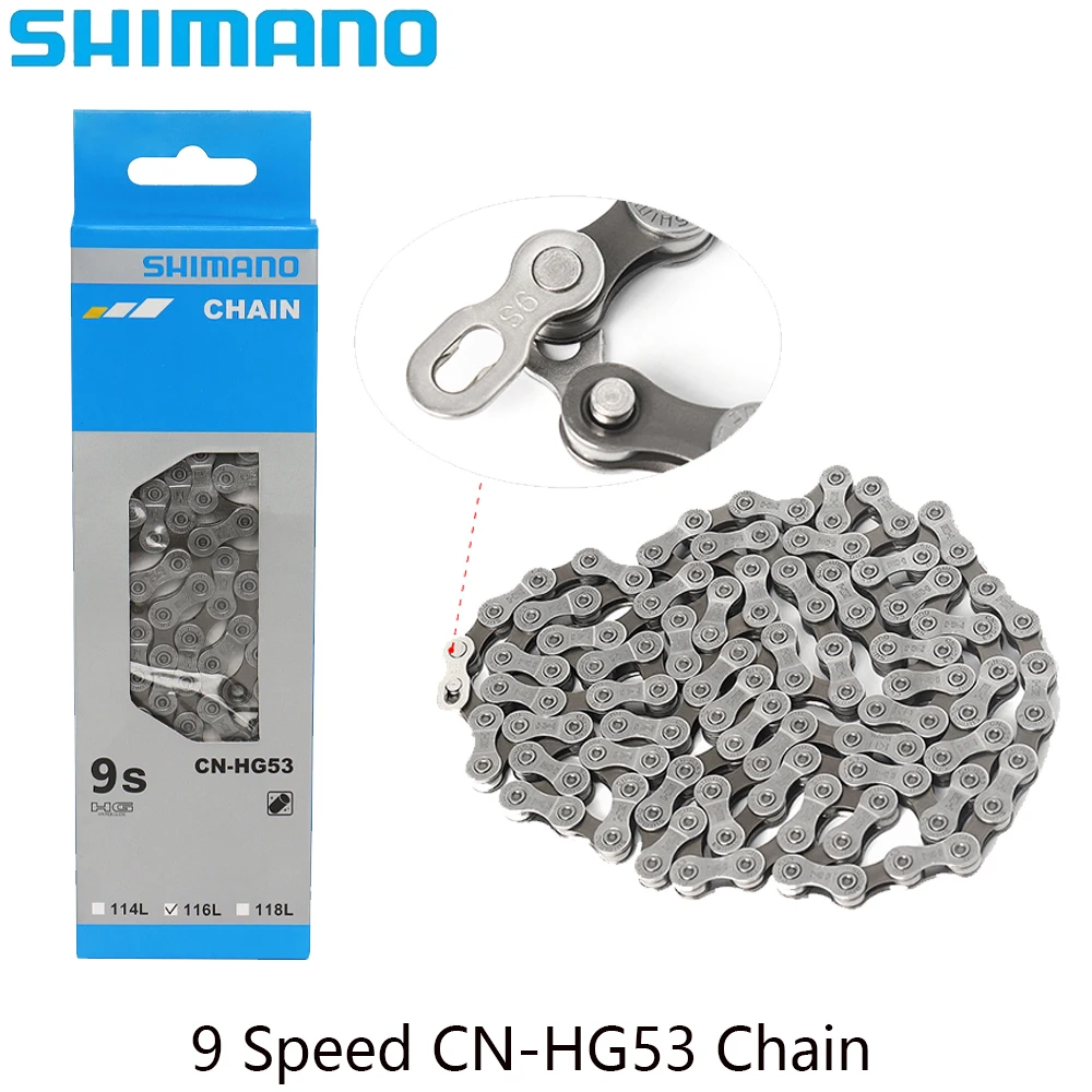 6/7/8/9/10/11/12 speed HG40 HG53 HG54 HG601 HG701 HG901 M7100 M8100 M9100 LG500 bike chain for MTB bike original parts