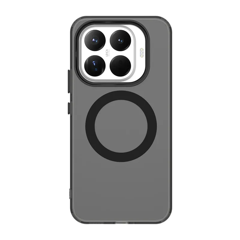 Minimalist Anti-Drop Magnetic Phone Case - Matte Translucent Finish