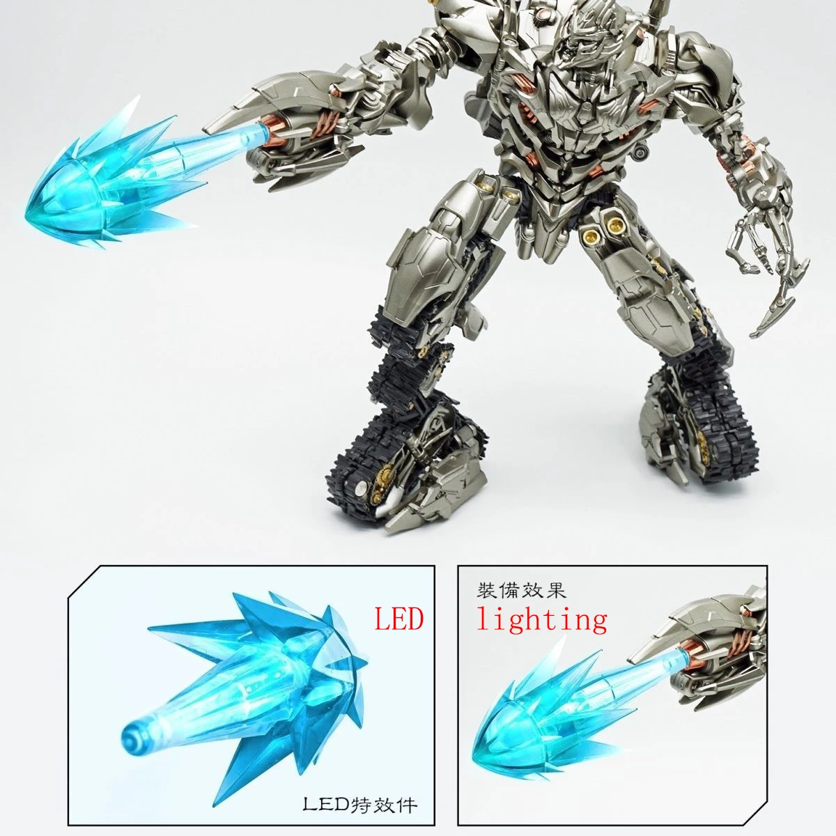 New Megatron JINBAO JB-8002 G1 Action Figure Deformabl Robot Toys - Foto 3