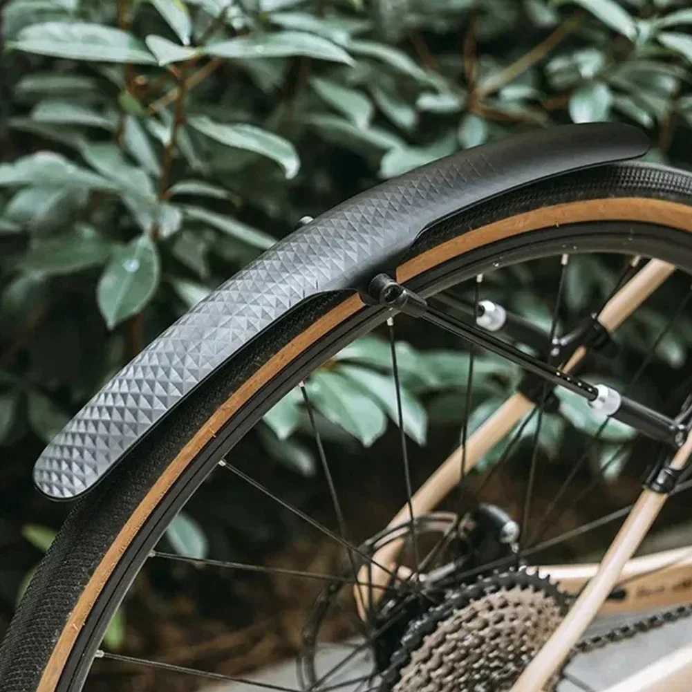 Universal Road Cycling Bicycle Mudguard Easy Install PP Fender-Front & Rear Protector Accessory for Bicycles