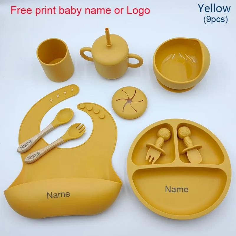 Yellow 9 Pcs