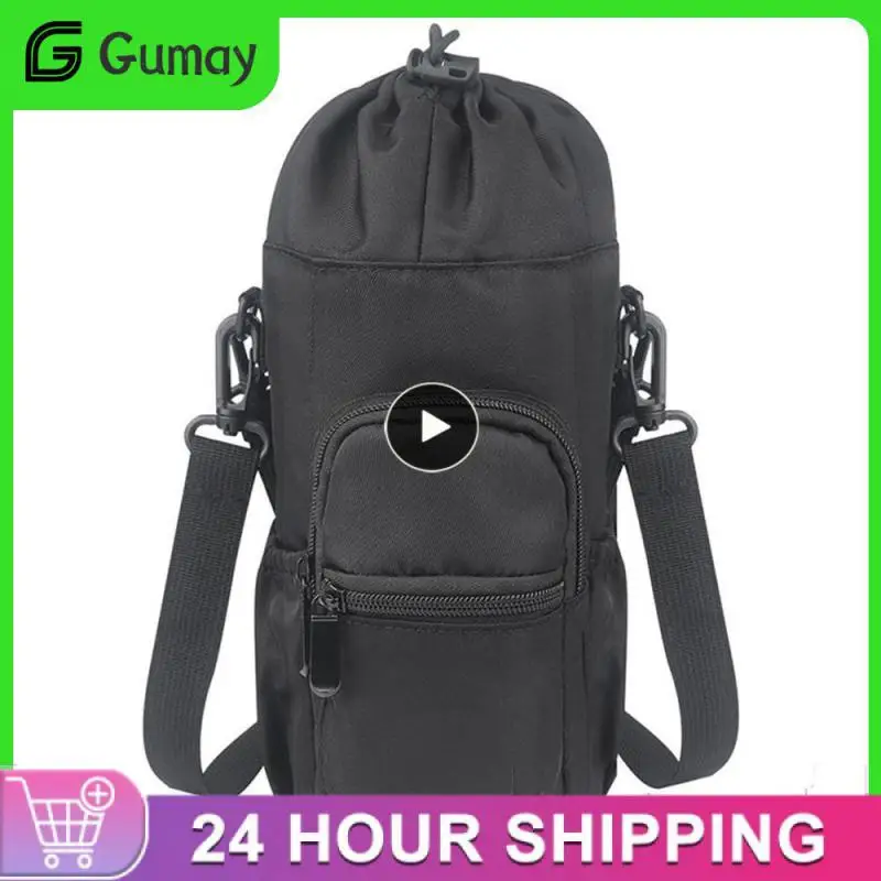 

Бутылка для воды для спорта на открытом воздухе сумка с ремешком, вместительная сумка-держатель для водяного чайника, Высококачественная Портативная сумка для отдыха на природе