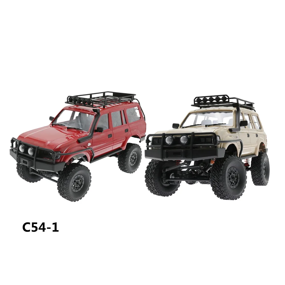 

WPL C54-1 RC CAR C54 CAR LC80 Crawler Simulate Full Scale 260 Motor Off Road Climbing Monsterk WPL 4WD Kids Gift