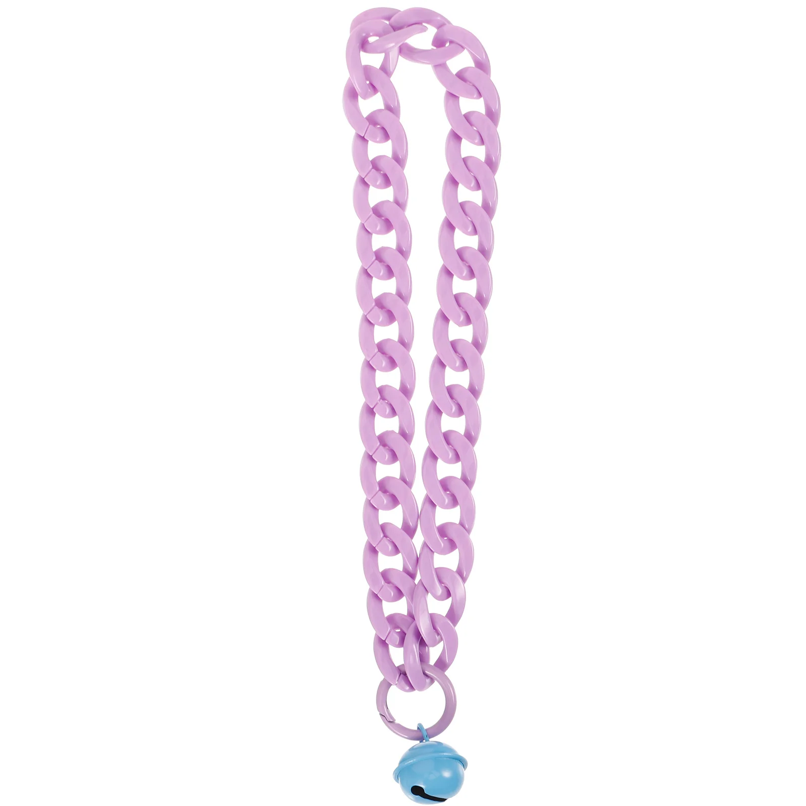 

Necklaces Pet Bell Collar Adjustable Cat Adorable Kitten Decorative With Purple Adorn Outdoor