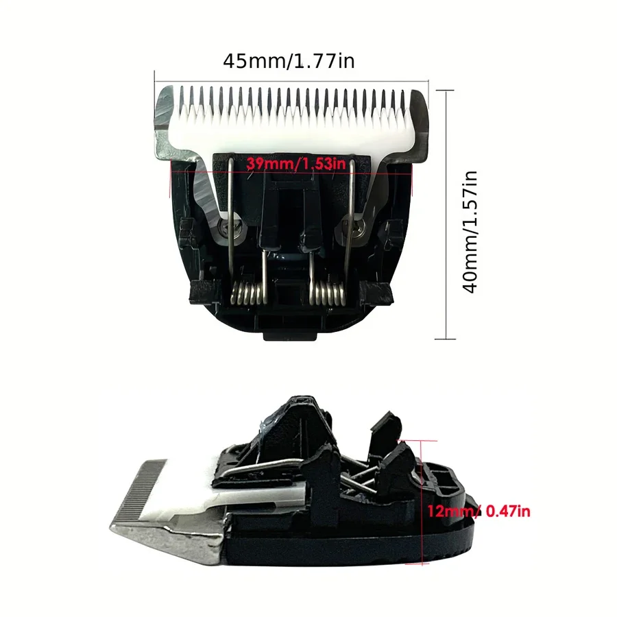 1Pcs Brand Ceramic Blade Remington HC5810 HC5811 BaoRun X7 P2 P6 P9 S1 Spare Knife Electric Hair Clipper Trimmer Cutter Head hair clipper hair trimmer replacement blade