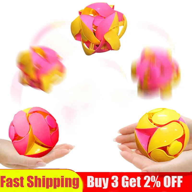 10cm Magic Ball Color-Flipping Ball Pitch Color Switch Boy Girl Birthday Gift Magic Toy fidget toys anti stress toys