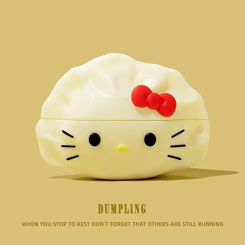 3D Sanrio Hello Kitty Cartoon Kopfhörerhülle für AirPods 4 Niedliche Hüllen für AirPods Pro 3 Pro2 Ladehülle für AirPods 4 3 2 1 – Detail 12