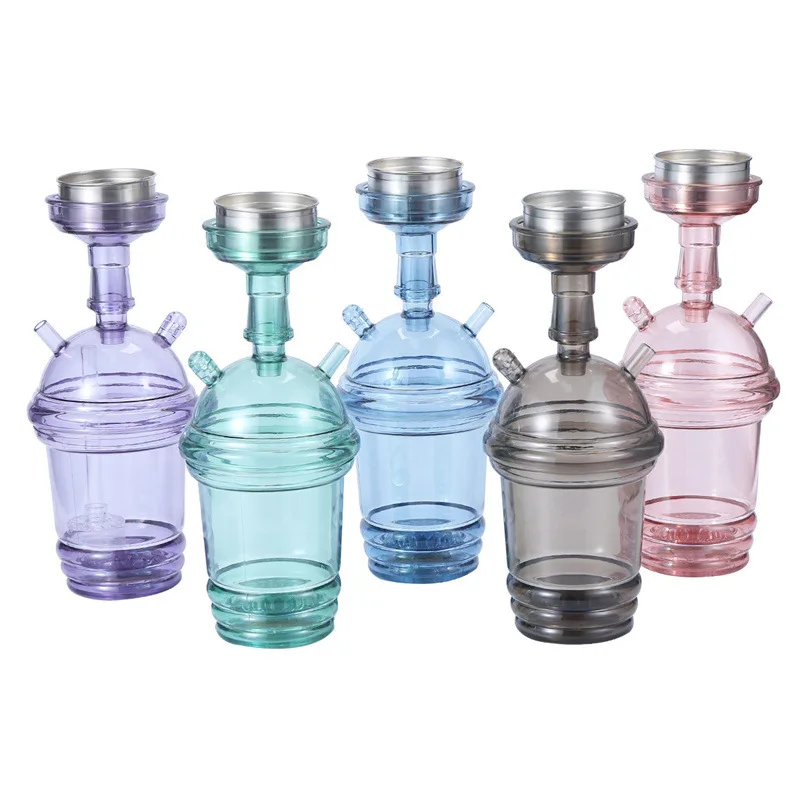 Portable Shisha Hookah Led Arabic Hookah Cup Removable Fashionable Holder Narguile Car Household In The Car
