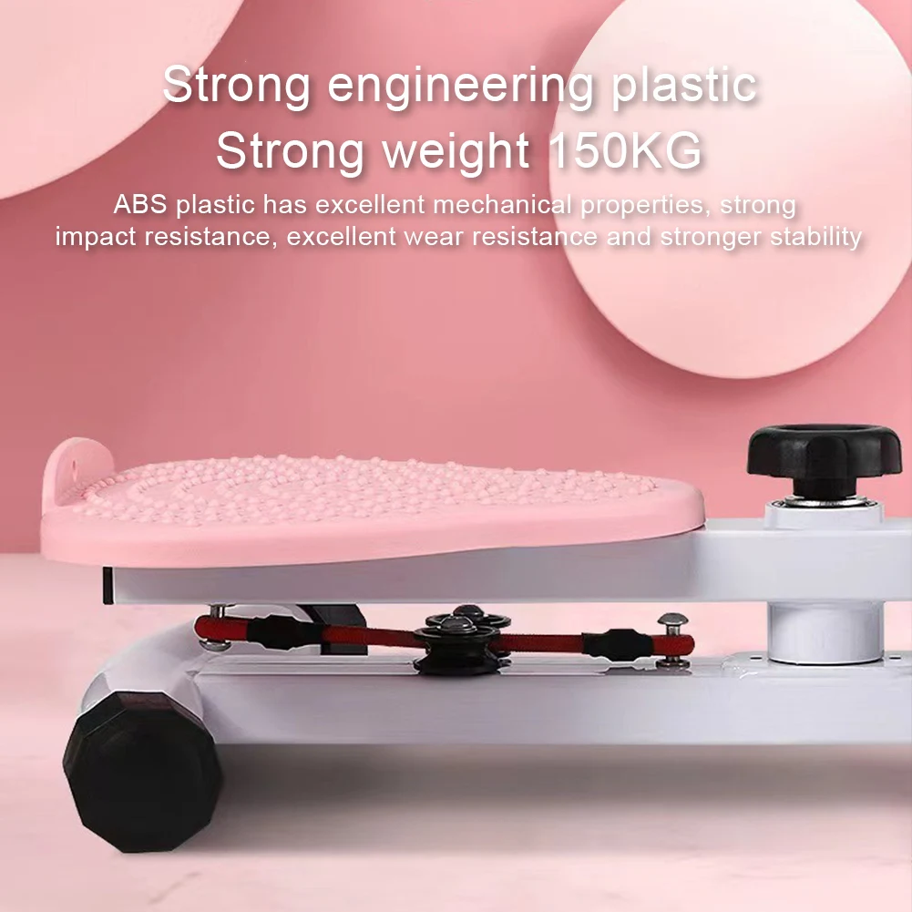 Waist Twisting Fitness Tool Standing Abdomen Exercise Board Load Capacity 220.5 Lbs Foot Massage Fitness Board for Weight Loss