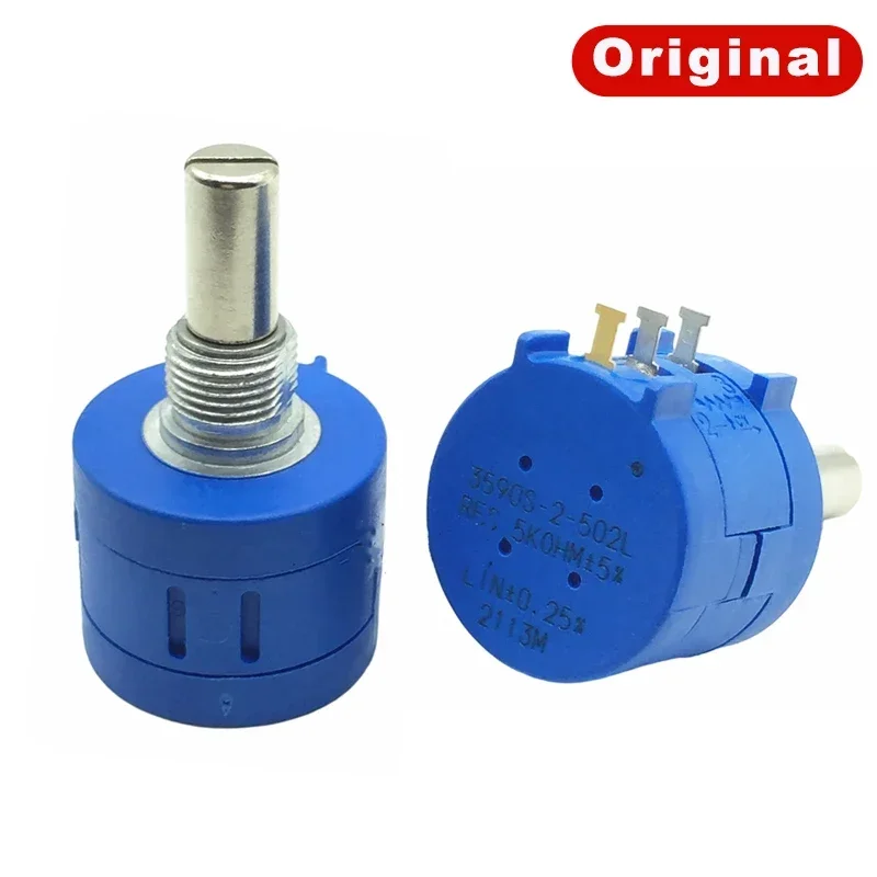 Multiturn Potentiometer 3590S-2-501L 102L 202L 502L 103L 203L 503L 104L 500&Omega; 1K 2K 5K 10K 20K 50K 100K Ohm Multiturn Potentiometer