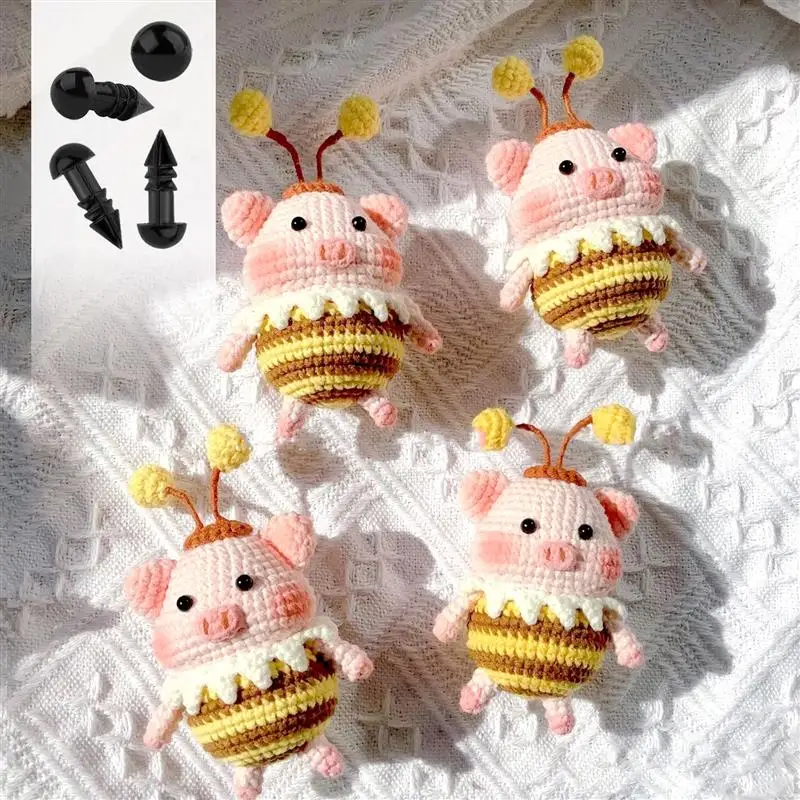 Plastic Safety Eyes 50/100pcs 5-20mm For Toys Amigurumi Diy Kit Crafts Eyes Animal Doll Decor