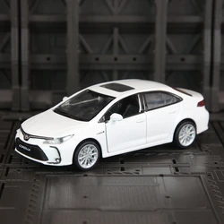 Deluxe Toyota Corolla Alloy Sedan with Opening Doors and Realistic Sound & Lighting Functions (WHITE)