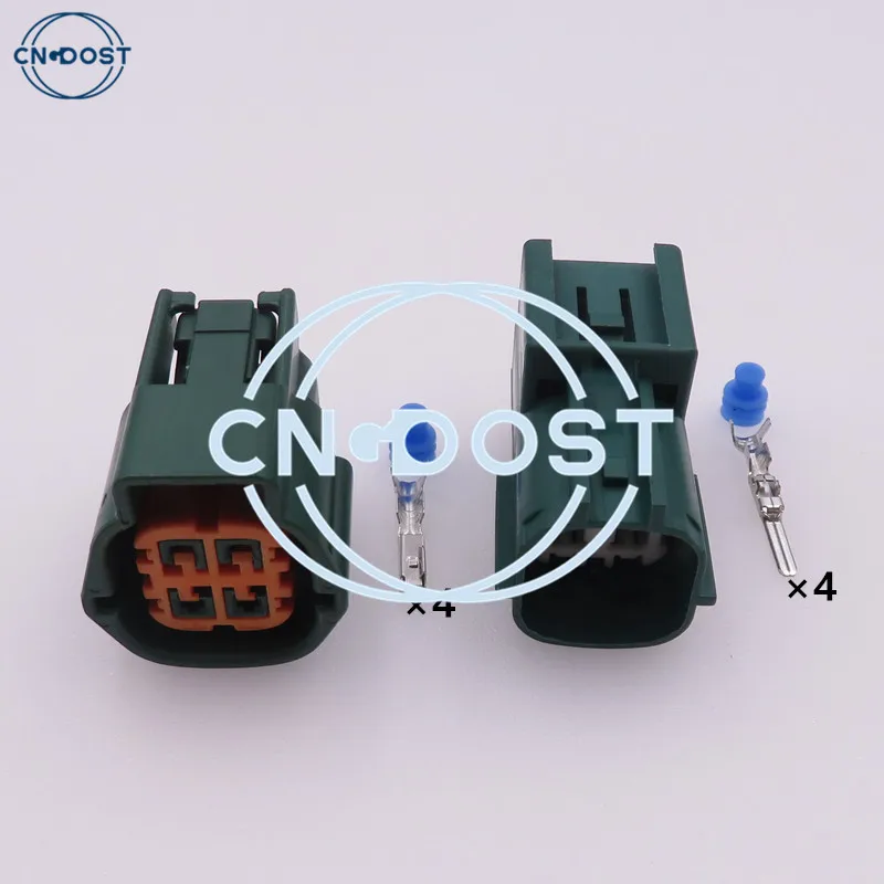 

1 Set 4 Hole 6181-0513 6189-7757 Waterproof Oxygen O2 Sensor Connector Automotive Socket Wiring Plug For Nissan