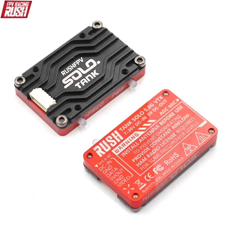 transmissor-de-video-com-estrutura-de-dissipacao-de-calor-para-rc-fpv-rush-solo-cnc-shell-alta-potencia-microfone-embutido-58g-16w