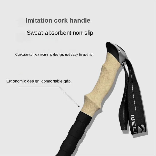 Trekking Poles Ultralight Telescopic Adjustable 3