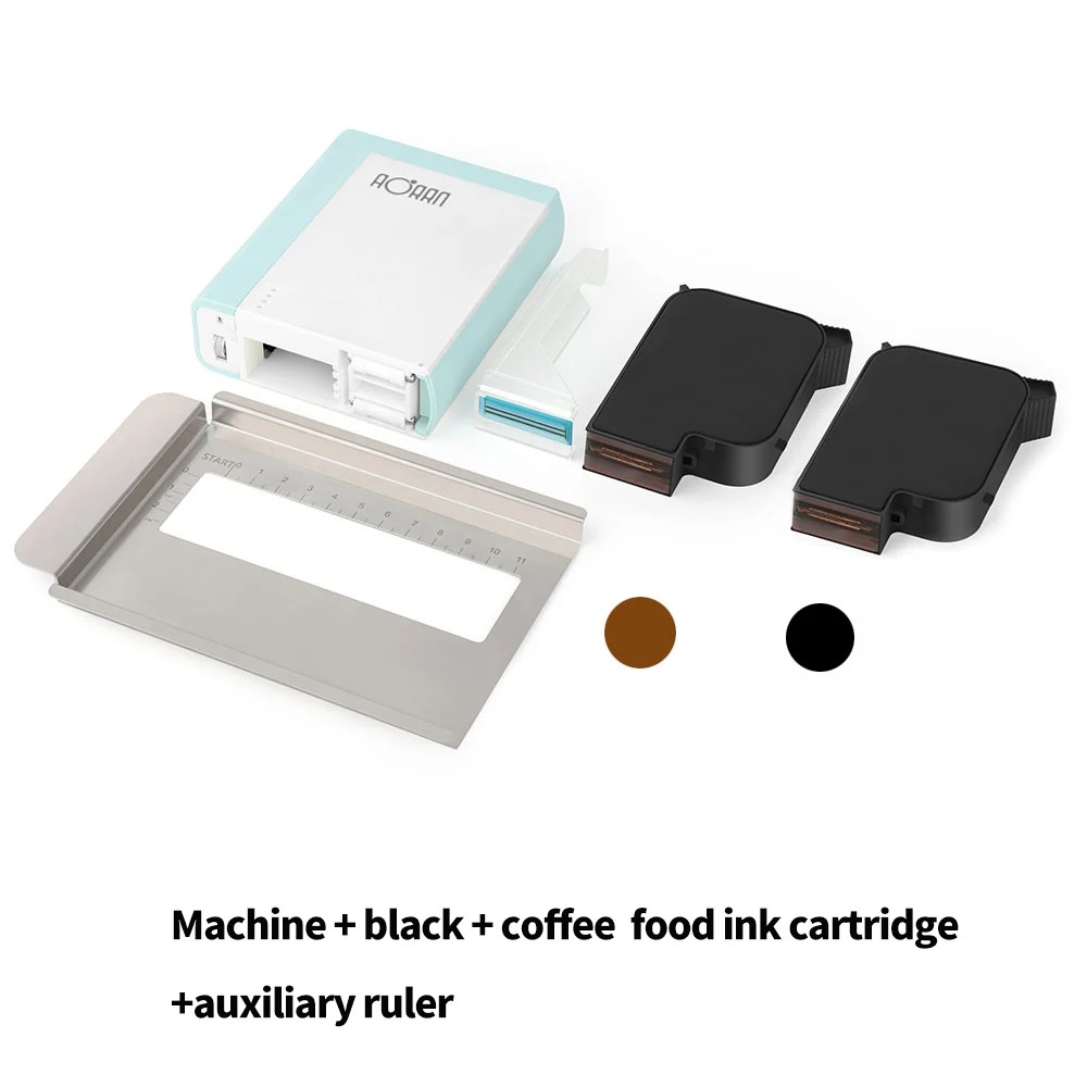 طابعة طعام احترافية محمولة لطباعة النقوش على القهو...