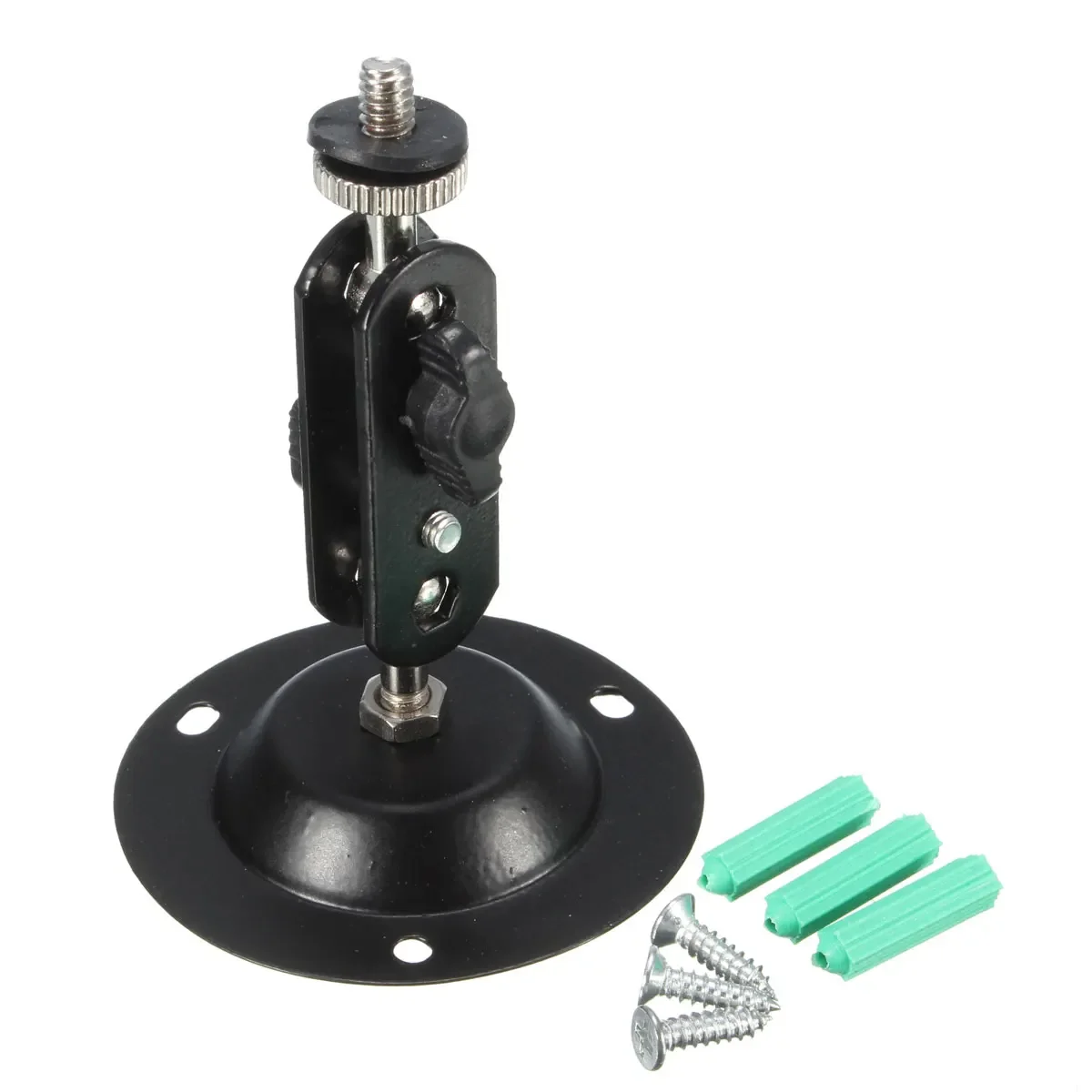Wall Mount Bracket Installation Monitor Holder Security Rotary CCTV Surveillance Camera Stand 1 Pcs