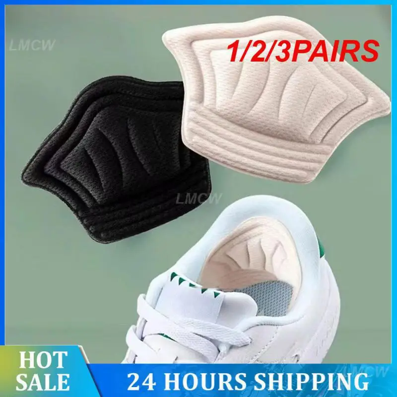 

1/2/3PAIRS Non-slip Heel Sticker Soft Grind Your Feet Sneaker Heel Sticker Cushion/cushion Heel Protection Adjustable Heel Off
