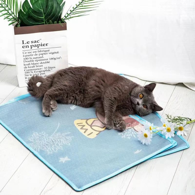Summer Cooling Mats Blanket Ice Pet Dog Bed Mats For Dogs Cats Sofa