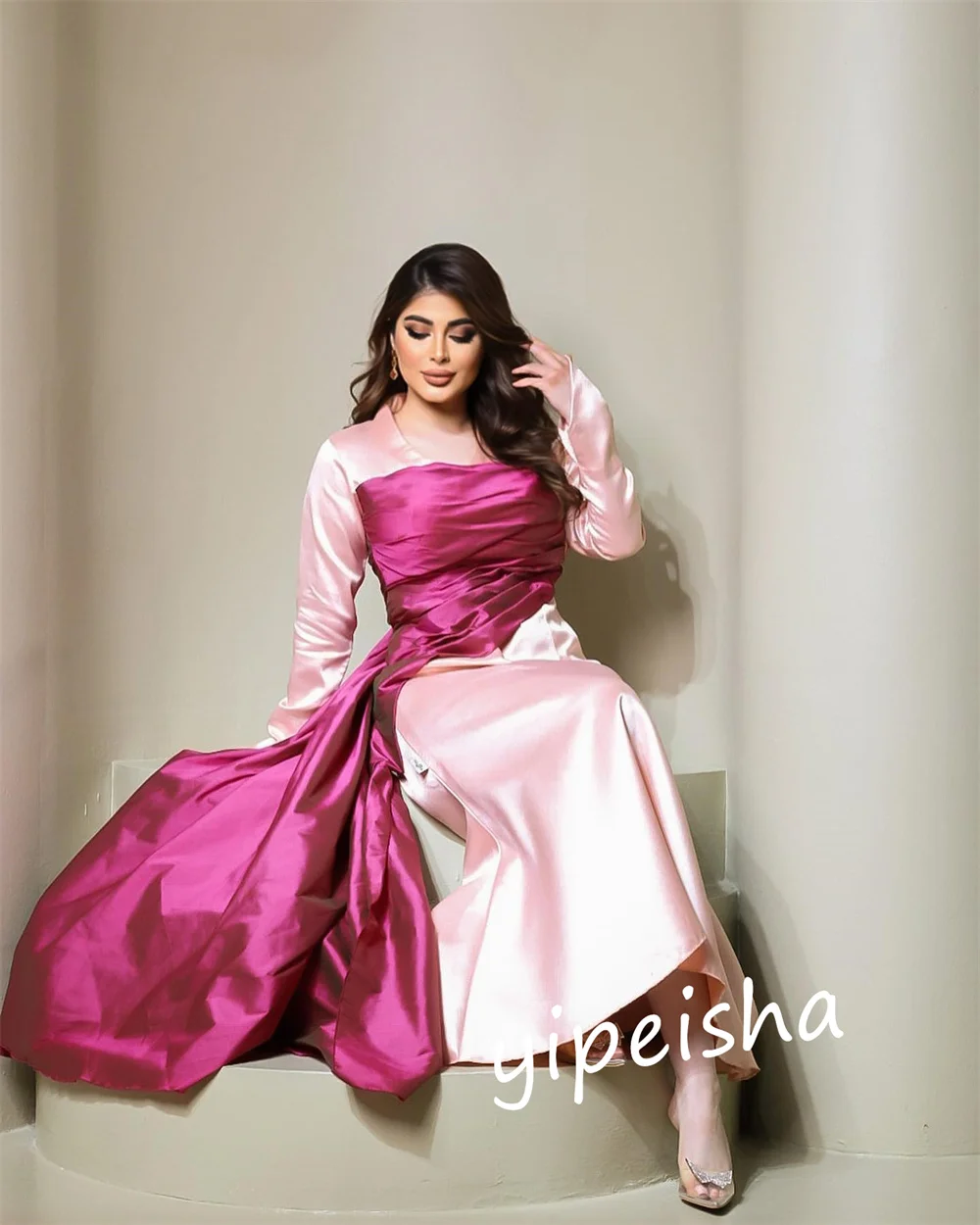 Рисунок 5 - Атласные плиссированные трапециевидные