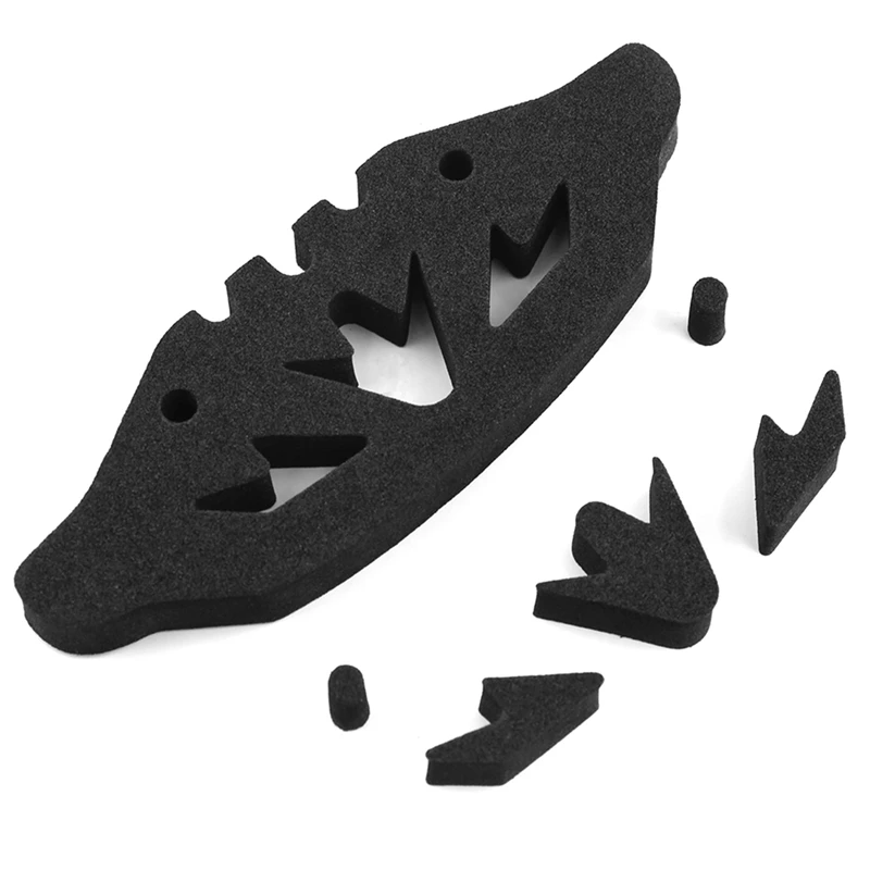 

2X Front Bumper Sponge Foam For 3Racing Sakura D4 D5 1/10 RC Car Upgrade Parts Spare Accessories