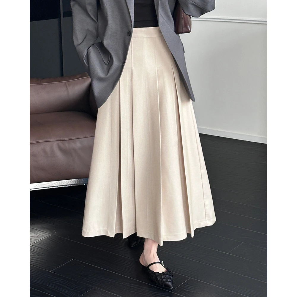 ASAYA32450 Spring autumn winter new high waist straight skirt