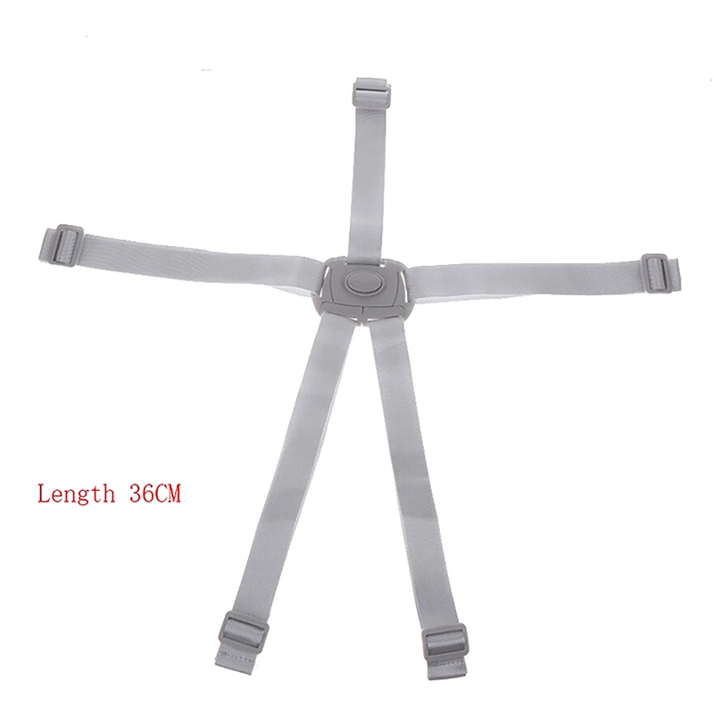 1Pcs Buckle Baby Universal 5 Point Harness High Chair Safe Belt Seat Belts For Stroller Pram Buggy Children Kid Pushchair