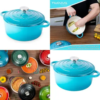3.1QT Enameled Dutch Oven 1