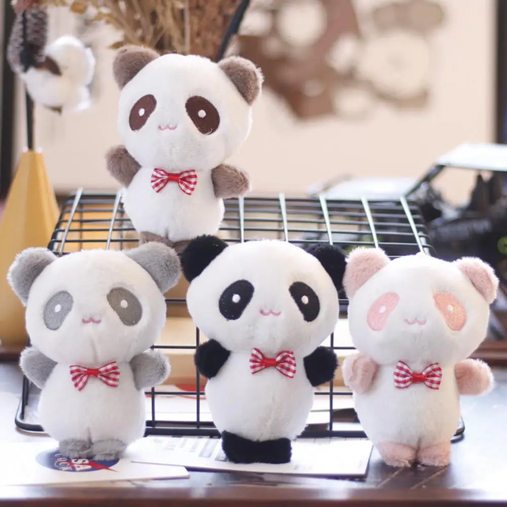 

Functional Plush Panda Doll Key Chain Plush Doll Wide Use Decorate