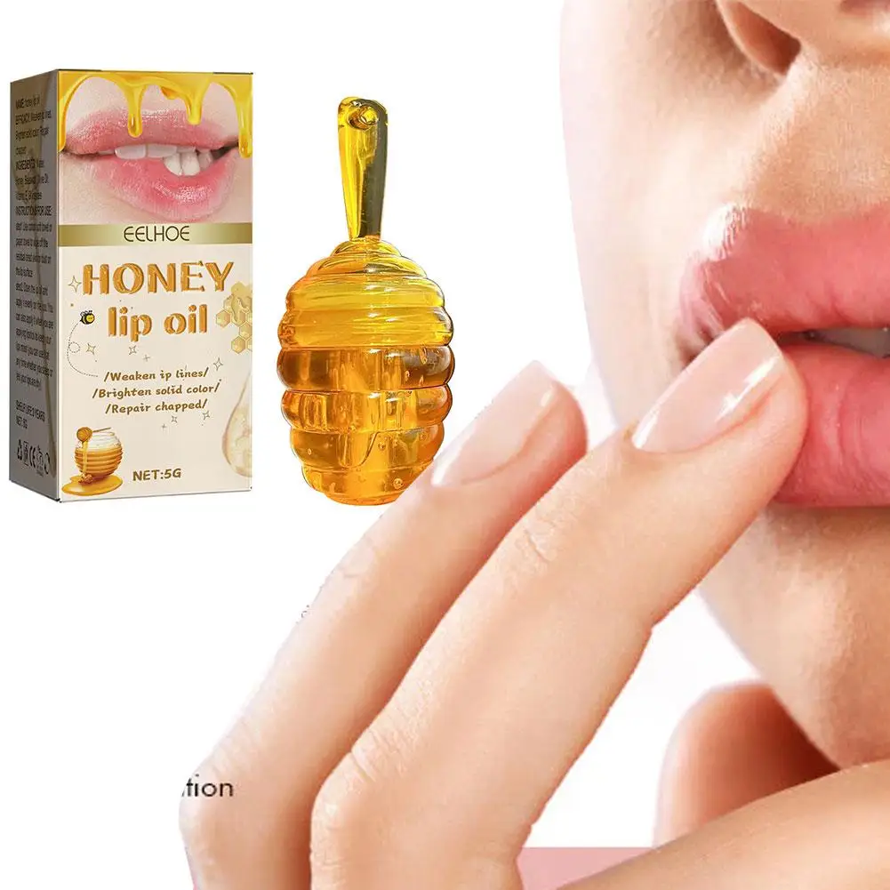 

Honey Pot масло для губ, свежий фруктовый бальзам для губ, стойкая Косметика с кисточкой для помады, блеск для губ, увлажняющий Макияж для губ I1X7