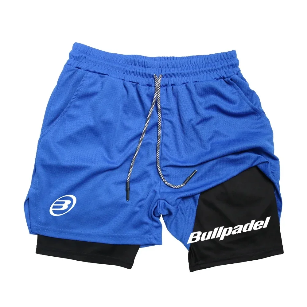 New Men's Padel Sport Shorts Summer Male Breathable Tennis Shorts Quick-Drying Badminton Trousers Outdoor Running Sportwear 4