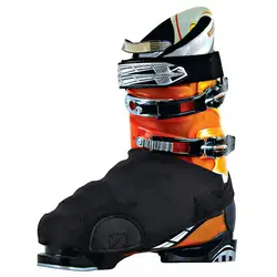 1Pair Ski Boots Covers Winter Warm Shoes Cover Snow Boots Protection Windproof Adjustable Winter Shoes Covers Skiing Supplies